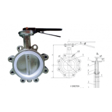Stainless Steel Butterfly Valve Lugged