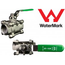 Stainless Steel Three Piece Ball Valve Lever Handle Stainless Steel Three Piece Ball Valve Lever Handle